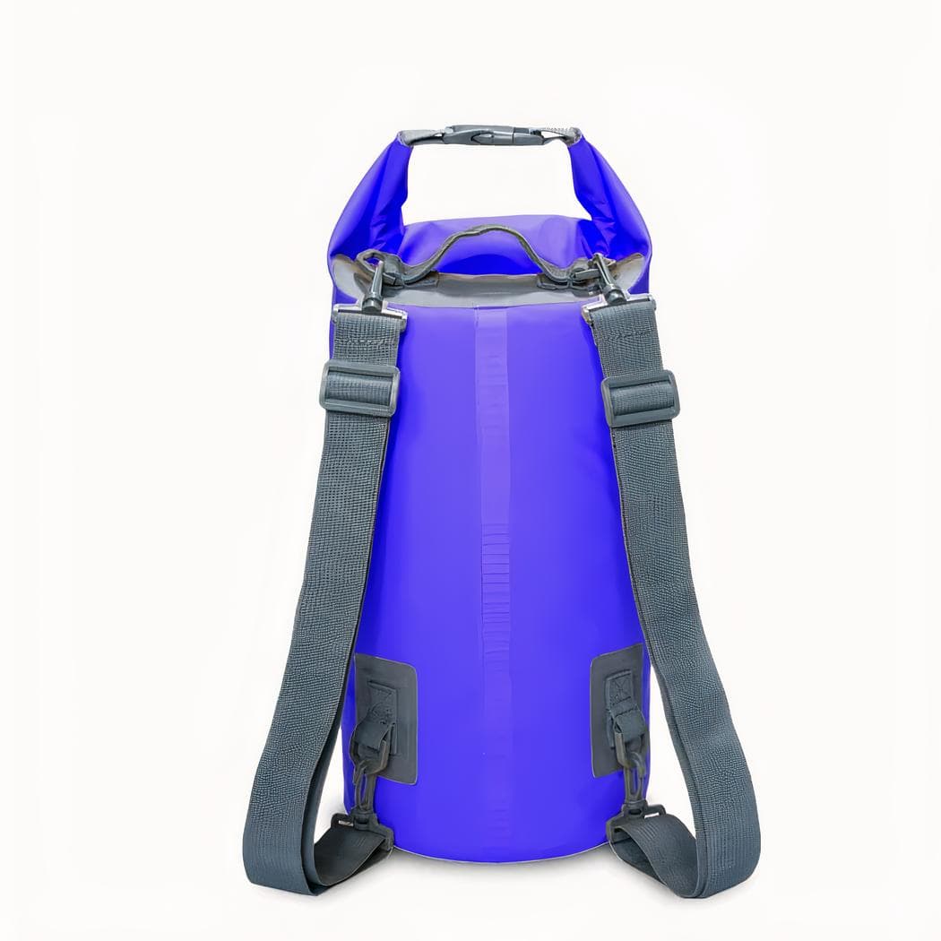 Sac à dos de plage étanche en PVC - bleu-fonce,20l