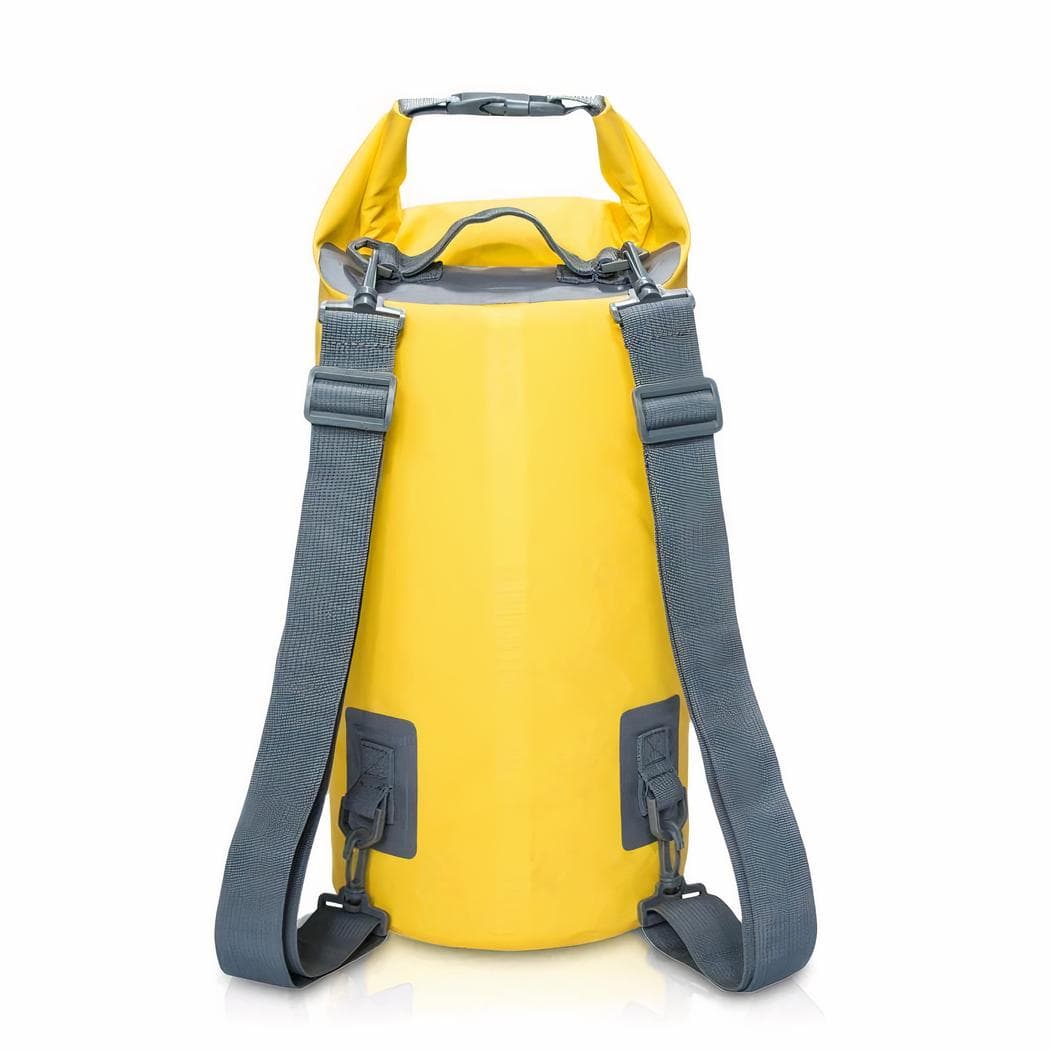 Sac à dos de plage étanche en PVC - jaune,5l