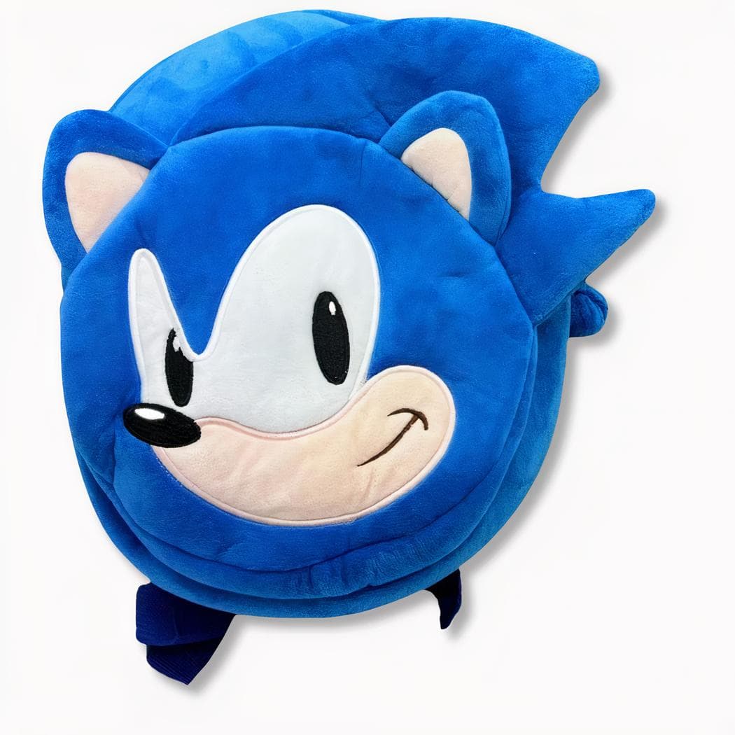 Sac à dos Sonic tête d'hérisson pour enfant