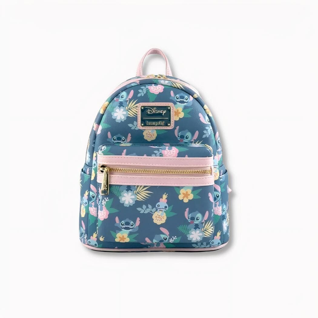 Sac à dos Stitch fleuri pour enfant