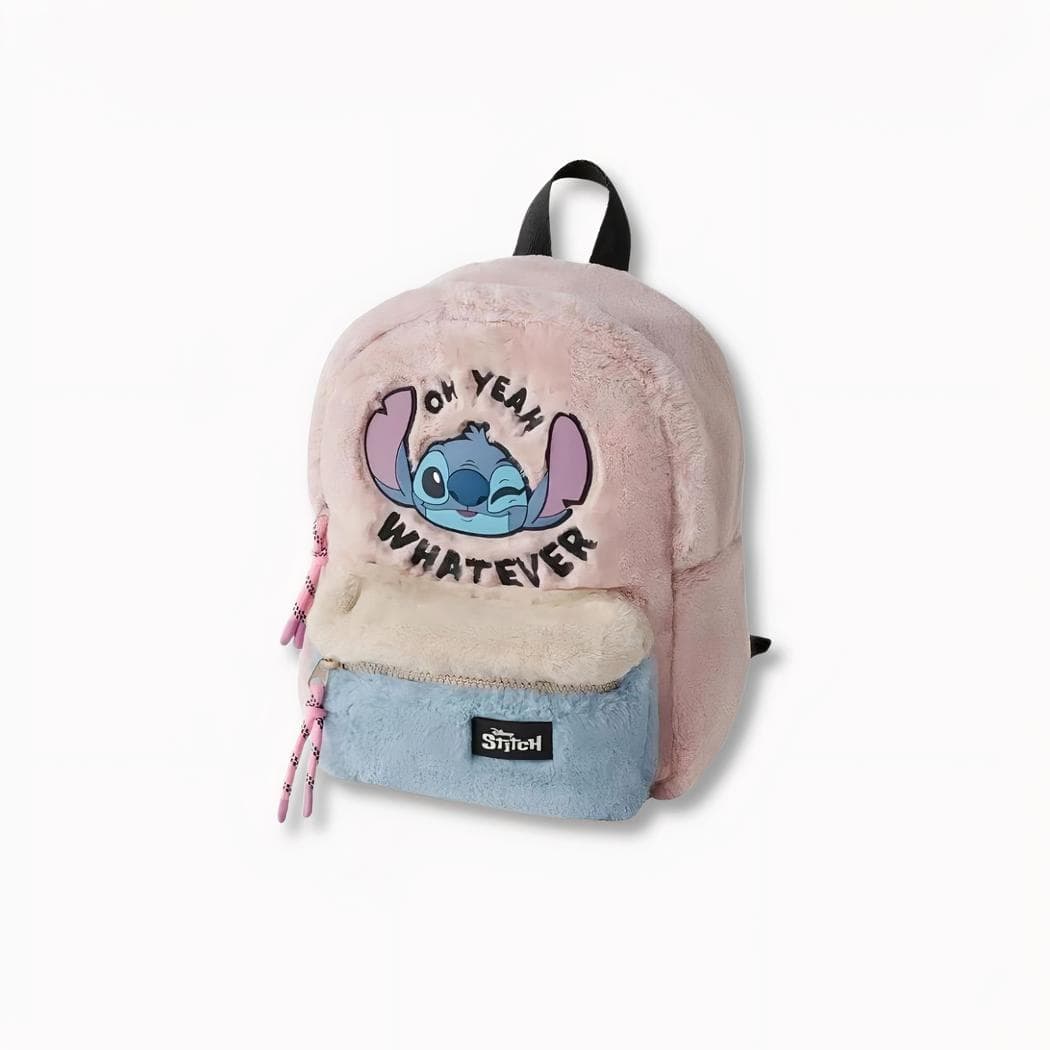 Sac à dos Stitch en peluche pour enfant