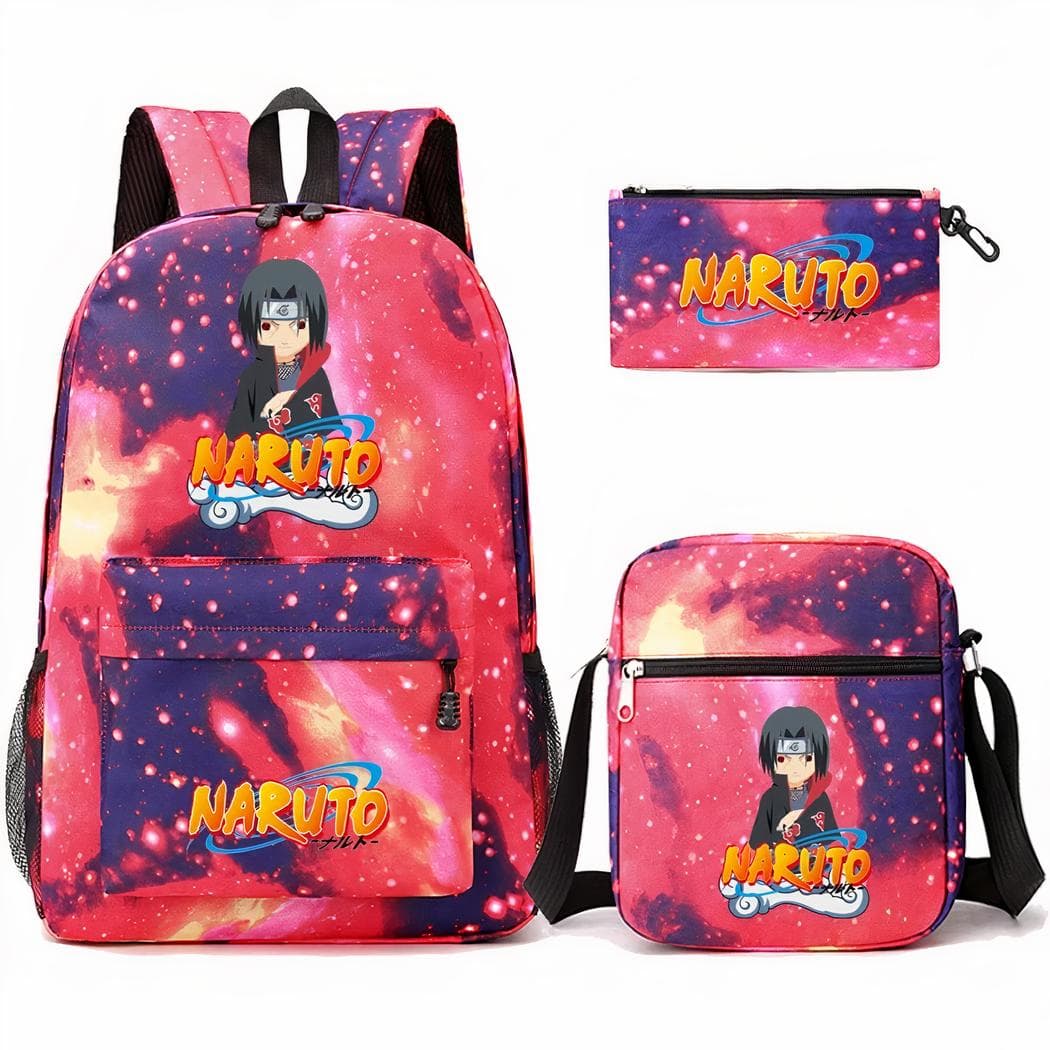 Sac à dos Naruto galaxie rose - 6