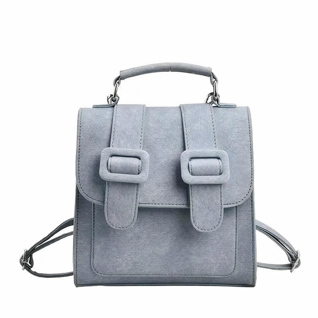 Sac à dos cartable mode pour femme - bleu