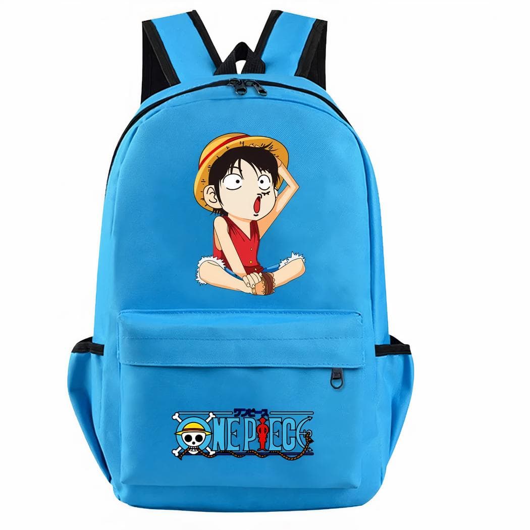 Sac à dos One Piece bleu clair - 1