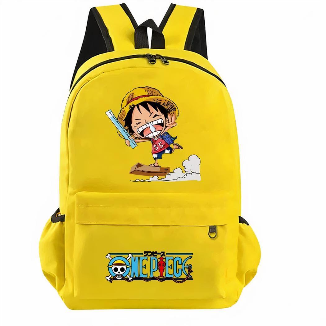 Sac à dos One Piece jaune - 1