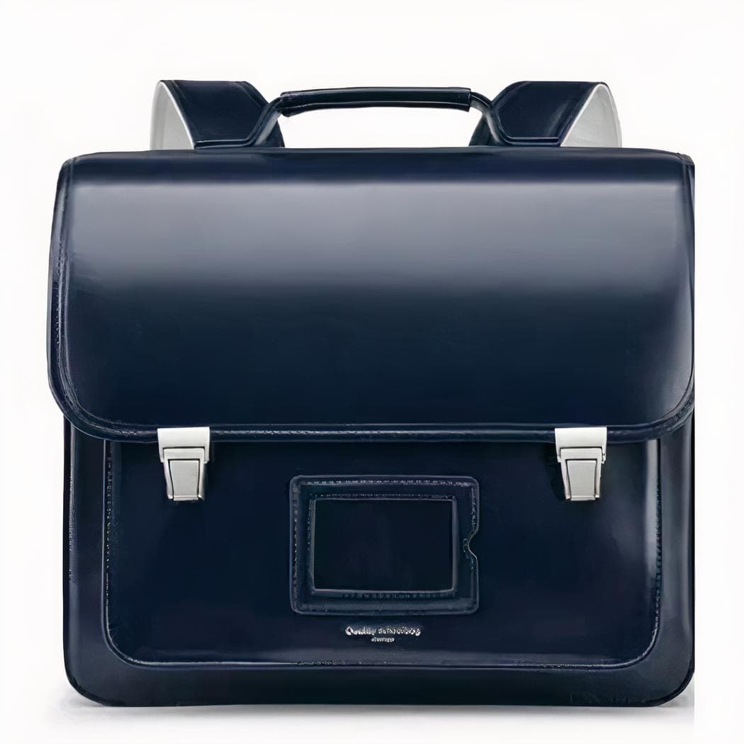 Cartable traditionnel pour homme - bleu-fonce