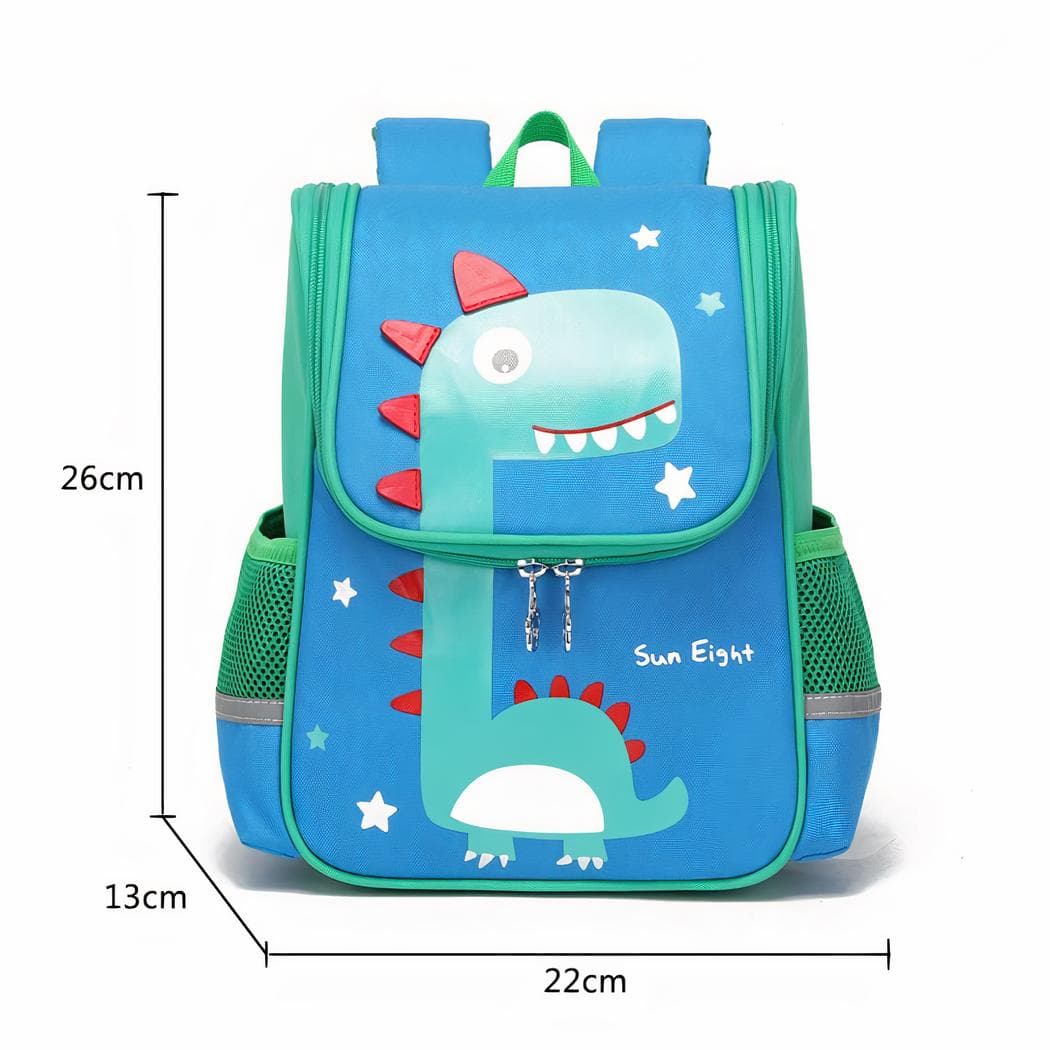 Sac à dos d'école avec motifs d'animaux 3D pour enfant - dinosaure