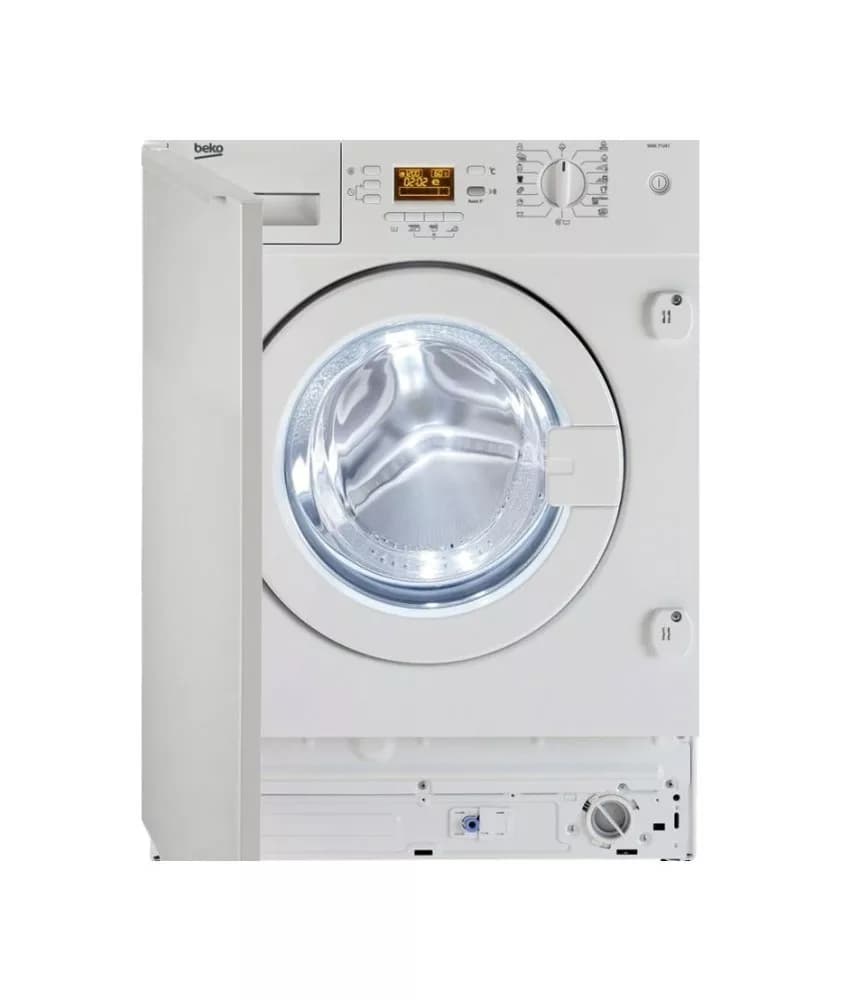 Beko WITC 7612 B0W Insgesamt integrierte waschmaschine 60 cm, belastung 7 kg - weiß