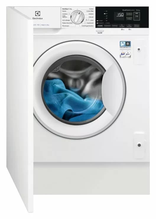 Electrolux EW7W474BI Waschtrockner cm. 60 kapazität 7 kg - insgesamt integriert