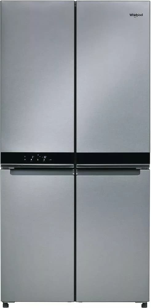 Whirlpool WQ9B2L Freistehender kühlschrank mit gefrierfach - cm 91 h 187 - lt. 591 - rostfreier stahl