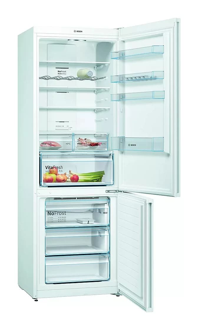 Bosch KGN49XWEA Kühlschrank mit gefrierfach - cm 70 h 203 - lt. 435 - weiß