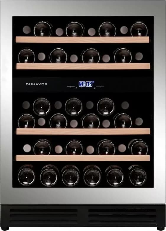 Dunavox UF-45.125DSS-TO Flow-45 Weinkeller cm. 59 - 45 flaschen - edelstahl