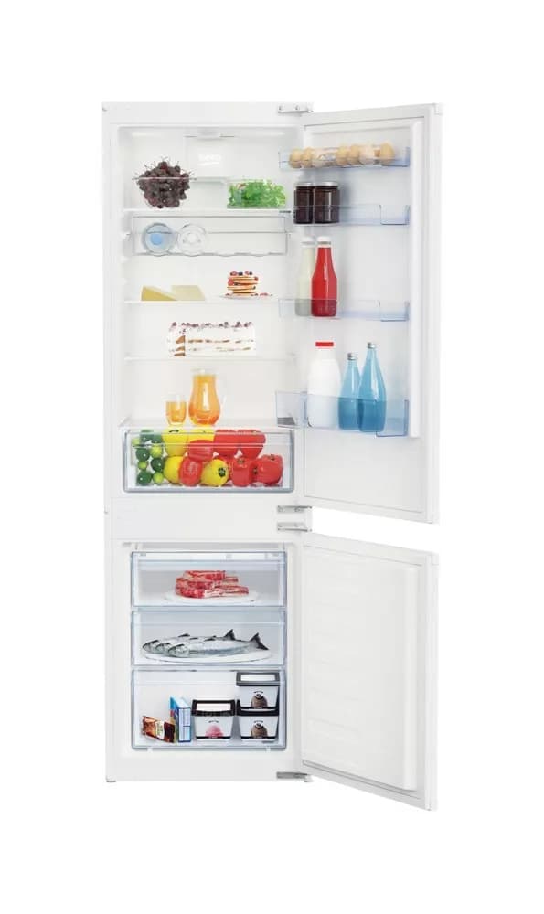 Beko BCSA285K3SFN Eingebauter kühlschrank mit gefrierfach cm. 54 h. 177 - lt. 271