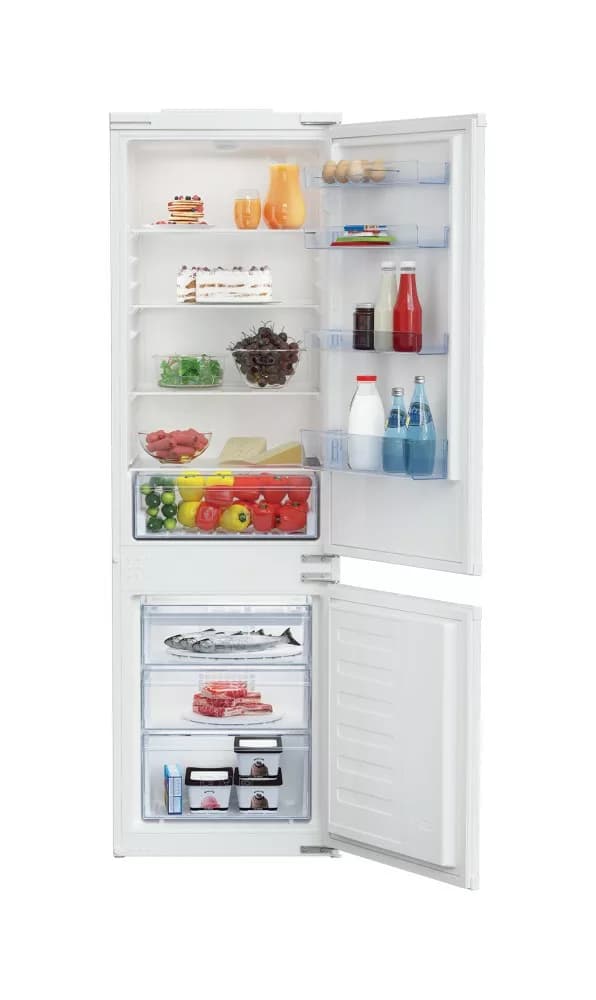 Beko BCSA285K3SN Eingebauter kühlschrank mit gefrierfach cm. 54 h. 178 - lt. 271