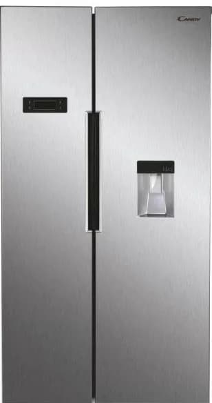 Candy CHSBSO 6174XWD Nebeneinander kühlschrank mit gefrierfach - cm. 90 h 177 - lt. 518 - edelstahl