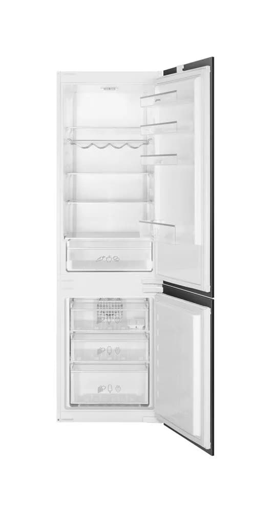 Smeg C3170NE Kühlschrank mit gefrierfach cm 54 h 178 - lt. 262 - weiß