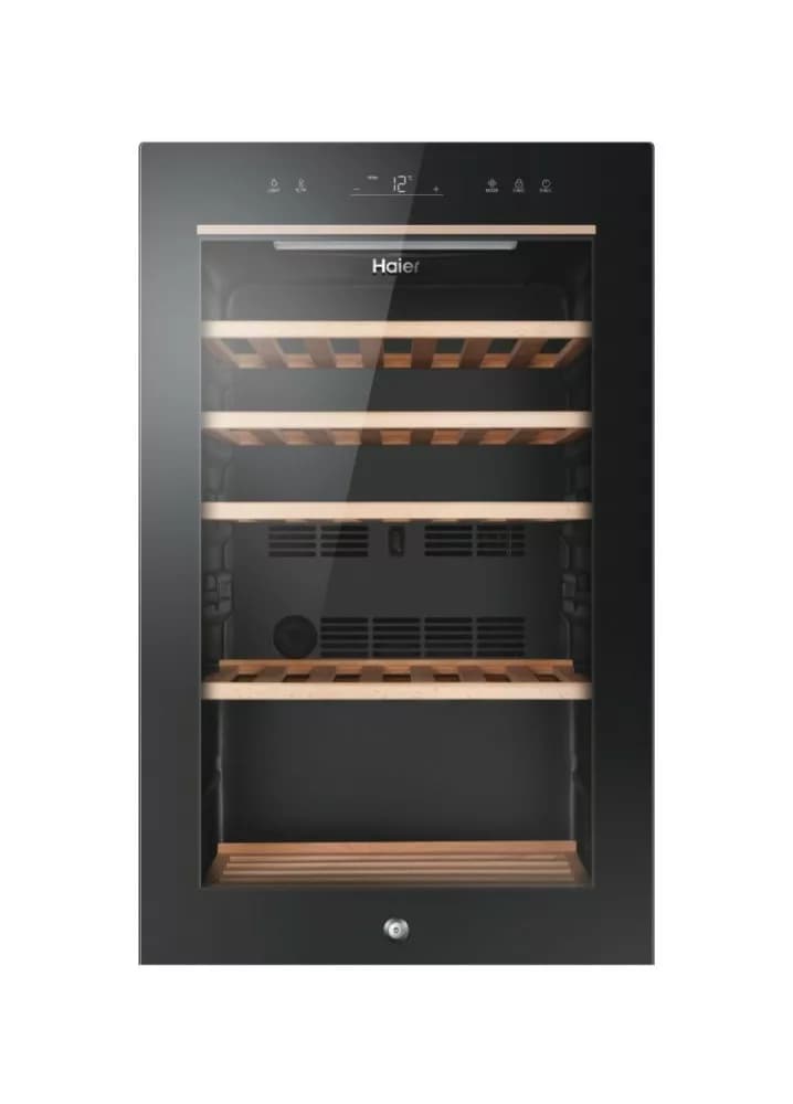 Haier HWS49GA Freistehender weinkeller cm. 50 - 49 flaschen - schwarz