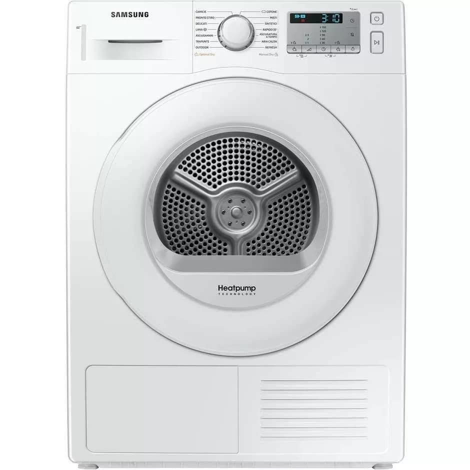 Samsung DV80TA020TH Crystal Ecodry Trockner cm. 60 - kapazität 8 kg - weiß