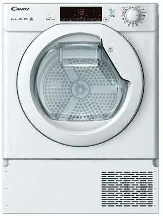 Candy BCTDH7A1TES Eingebauter trockner cm. 60 - kapazität 7 kg - weiß