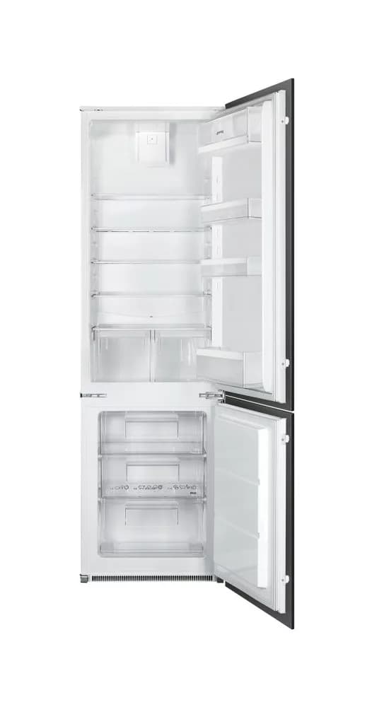 Smeg C41721F Eingebauter kühlschrank mit gefrierfach cm. 54 h. 178 - lt. 268
