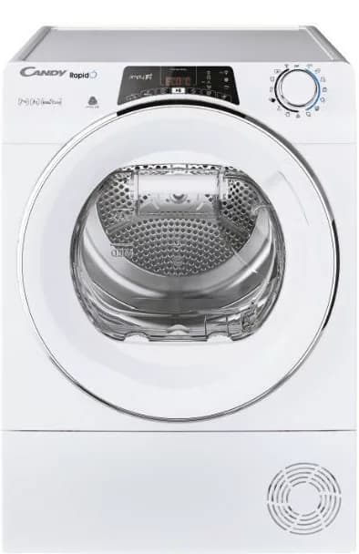 Candy RO4 H7A2TCEX-S Schlanker trockner cm. 60 - tiefe cm. 46 - kapazität 7 kg - weiß