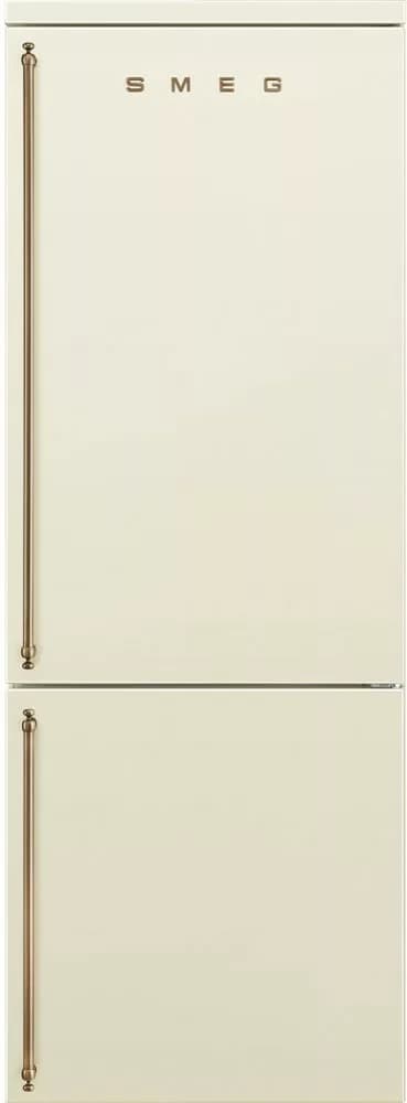 Smeg FA8005RPO5 Coloniale Freistehender kühlschrank mit gefrierfach cm. 70 std. 196 - lt. 481 - sahne