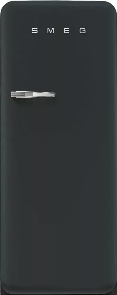 Smeg FAB28RDBLV5 50'S Style Freistehender kühlschrank mit gefrierfach cm. 60 h. 153 - lt. 270 - schwarzer samt