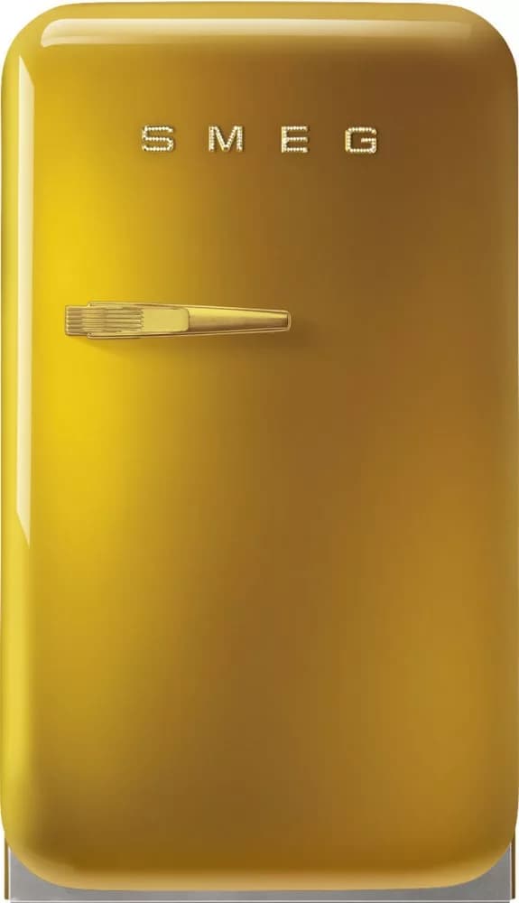 Smeg FAB5RDGO5 50'S Style Freistehender kühlschrank cm. 40 h. 73 - lt. 34 - gold