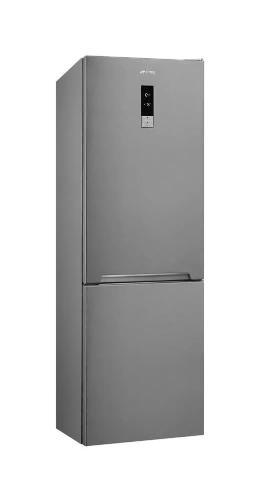 Smeg FC18EN4AX Universale Freistehender kühlschrank mit gefrierfach cm. 60 h. 186 - lt. 330 - edelstahl
