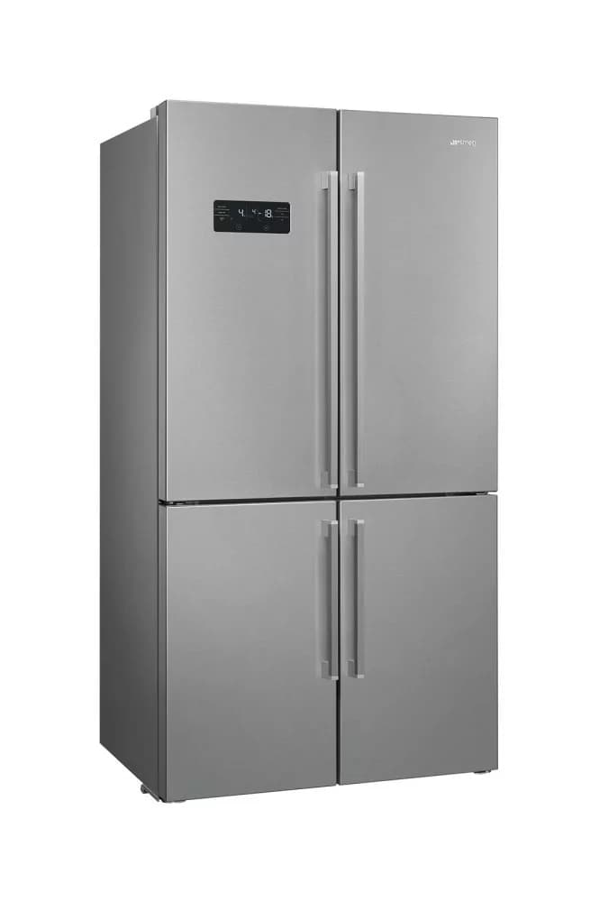 Smeg FQ60XDF Universale Kühlschrank mit französischer tür und gefrierfach - cm. 91 std. 182 - lt. 572 - edelstahl