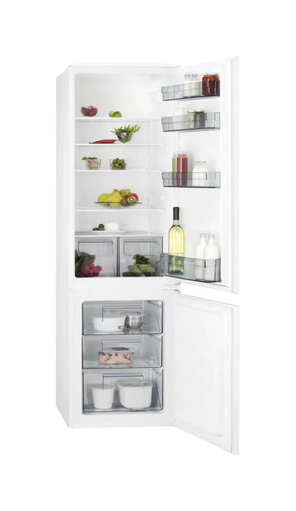 Aeg SCB418F3LS Eingebauter kühlschrank mit gefrierfach cm. 55 h. 177 - lt. 268