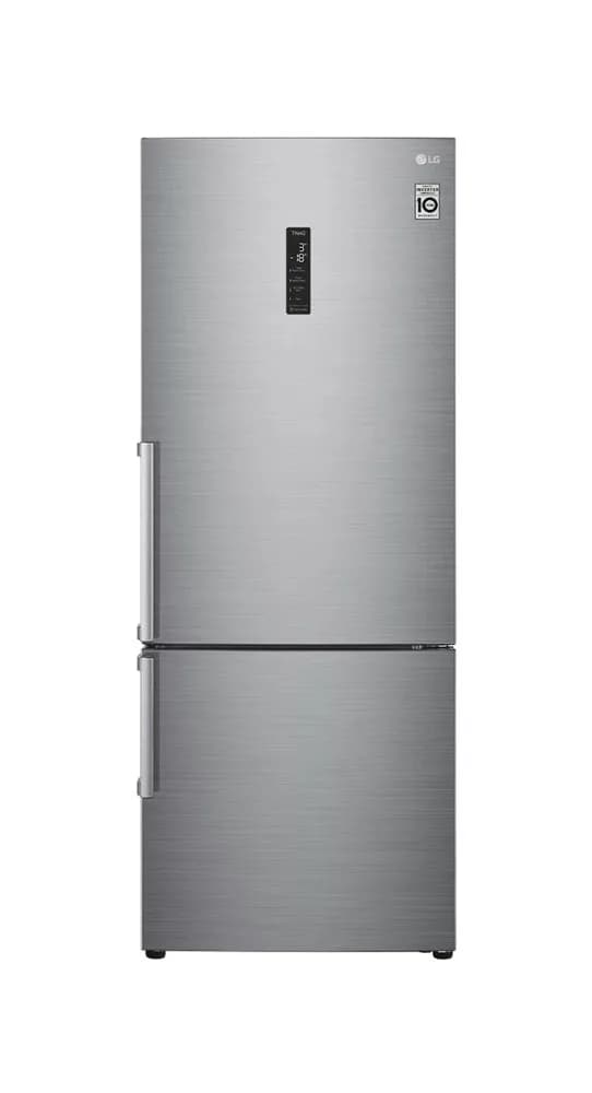 Lg GBB567PZCMB Freistehender kühlschrank mit gefrierfach - cm. 70 h 185 - lt. 462 - edelstahl