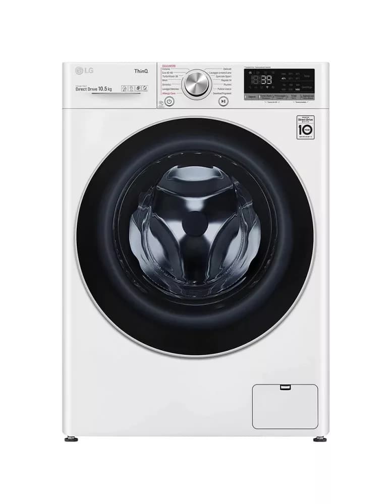 Lg F4WV710S1E Waschmaschine cm. 60 - kapazität 10,5 kg - weiß