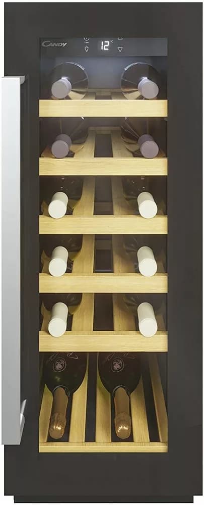 Candy CCVB301 Divino Freistehender weinkeller cm. 30 - 20 flaschen - schwarz
