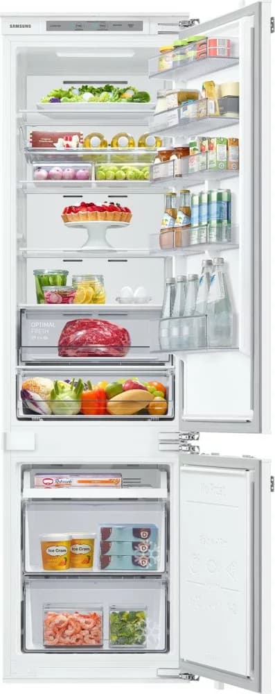 Samsung BRB30615EWW Einbaukühlschrank mit gefrierfach cm. 54 std. 193 - lt. 298