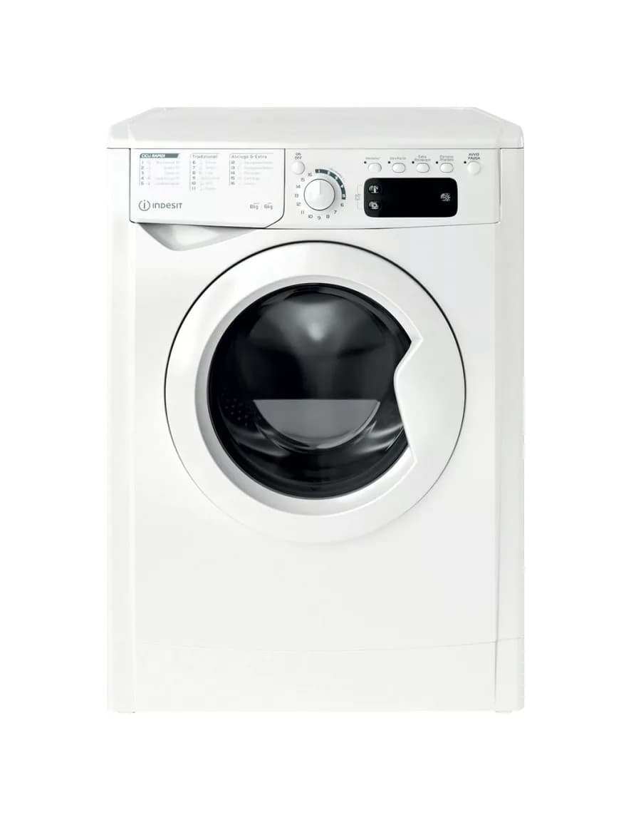 Indesit EWDE861483WITN Waschtrockner cm. 60 - waschen 8 kg - trocknen 6 kg - weiß