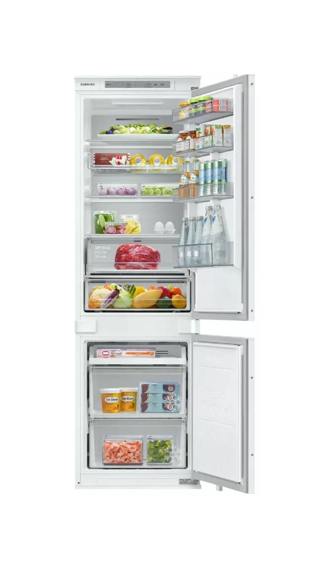 Samsung BRB26705FWW Einbaukühlschrank mit gefrierfach cm. 54 std. 177 - lt. 267
