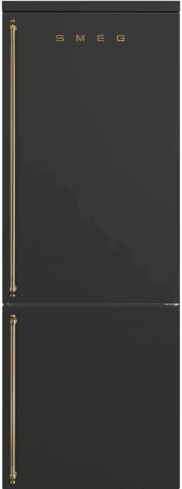 Smeg FA8005RAO5 Coloniale Freistehender kühlschrank mit gefrierfach - cm. 70 std. 196 - lt. 481 - anthrazit