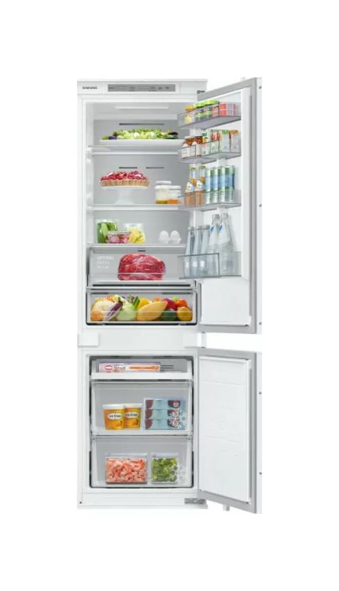 Samsung BRB26703EWW Einbaukühlschrank mit gefrierfach cm. 54 std. 177 - lt. 267