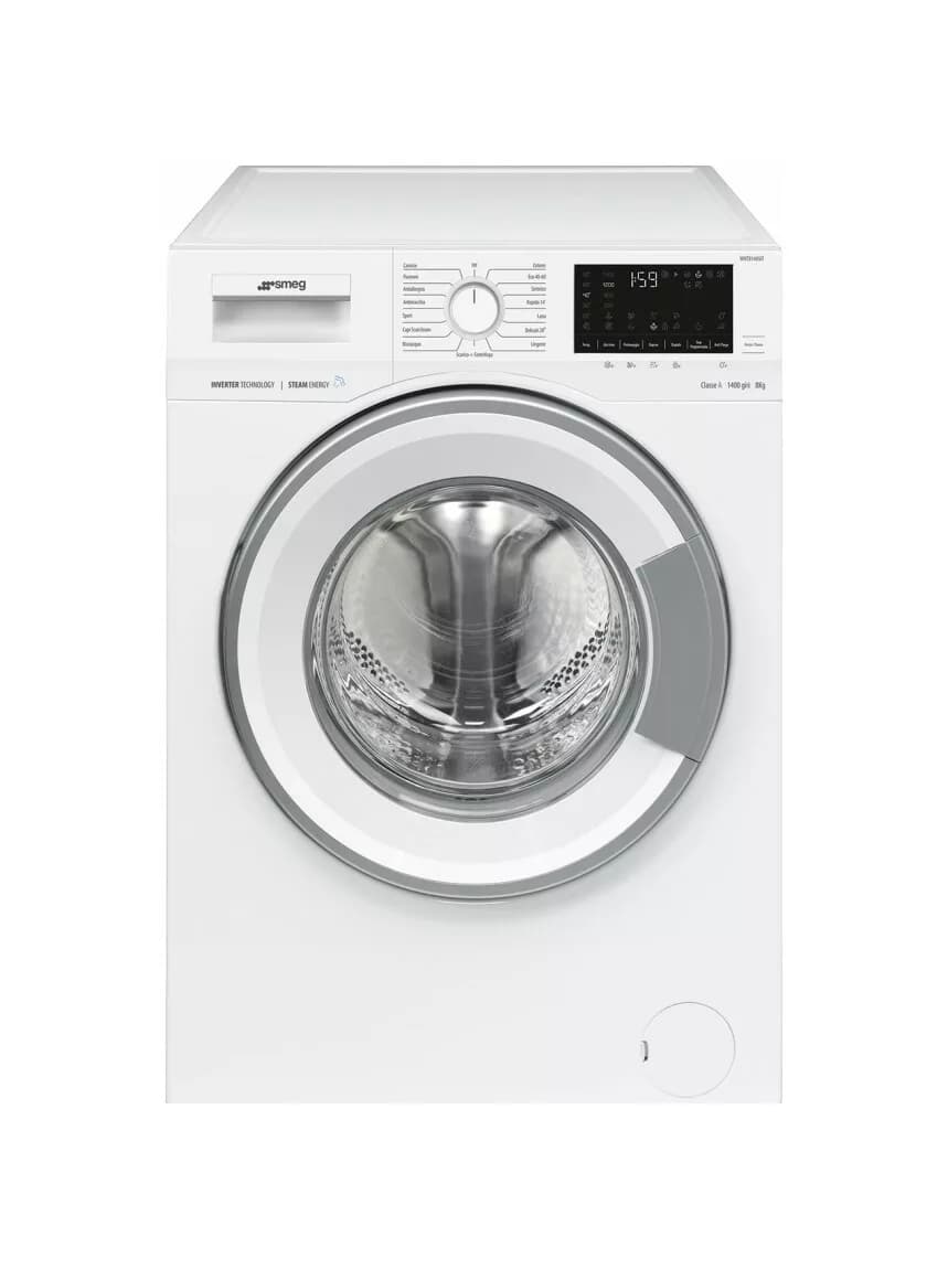 Smeg WHT814ASIT Waschmaschine cm. 60 - kapazität 8 kg - weiß
