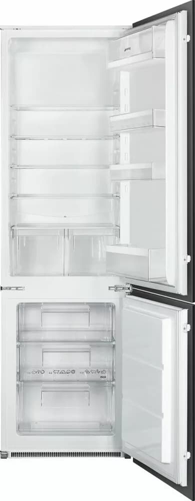 Smeg C4172F Einbaukühlschrank mit gefrierfach cm. 55 std. 177 - lt. 268