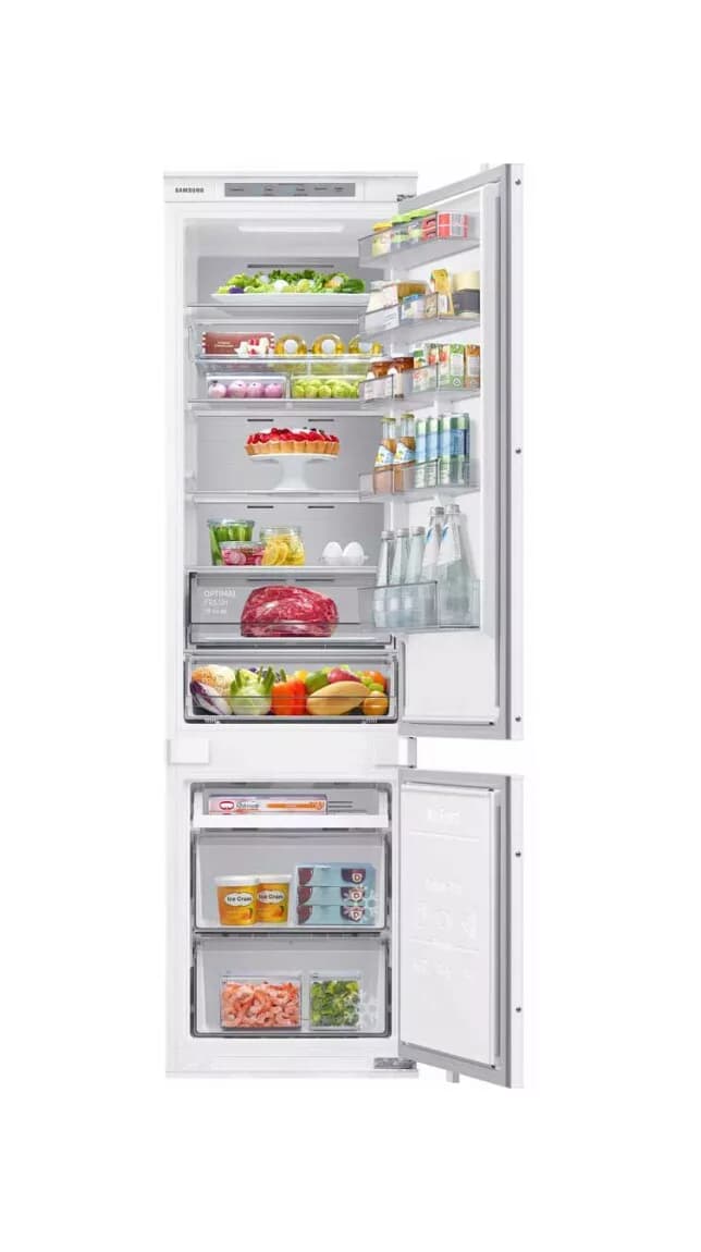 Samsung BRB30705EWW Einbaukühlschrank mit gefrierfach cm. 54 std. 193 - lt. 298