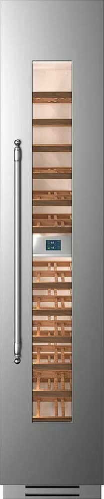 Bertazzoni WC455BRX2T Heritage Einbauweinkeller cm. 45 - 52 flaschen - edelstahl (griffe nicht enthalten)