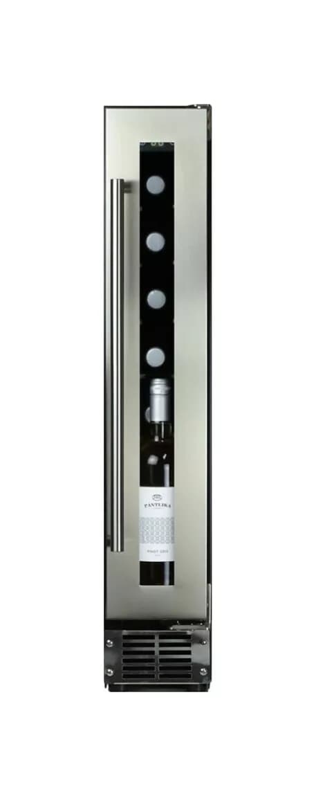 Dunavox UF-9.22SS Flow-9 Eingebauter weinkeller cm. 15 - 9 flaschen - edelstahl