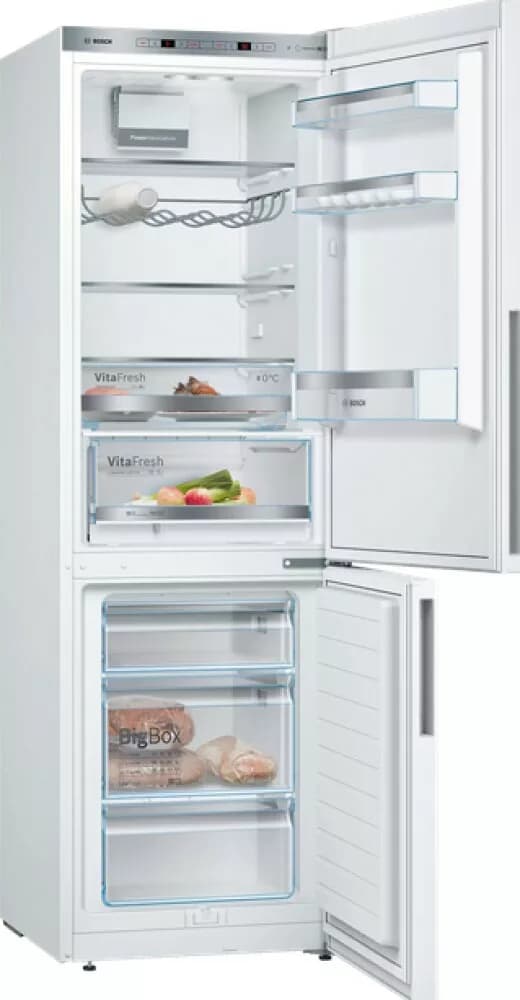 Bosch KGE36AWCA 6 Freistehender kühlschrank mit gefrierfach - cm. 60 h 186 - lt. 308 - weiß
