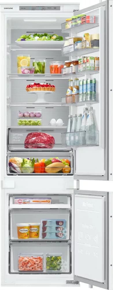 Samsung BRB30703EWW/EF Einbaukühlschrank mit gefrierfach cm. 54 std. 193 - lt. 298