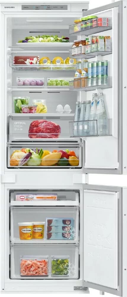 Samsung BRB26705DWW/EF F1Rst™ Einbaukühlschrank mit gefrierfach cm. 54 std. 177 - lt. 264