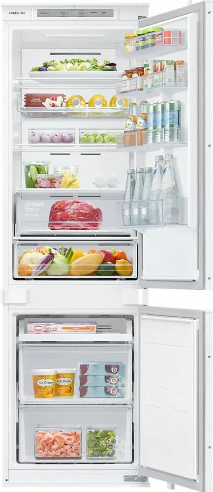 Samsung BRB26605DWW/EF Einbaukühlschrank mit gefrierfach cm. 54 std. 177 - lt. 264