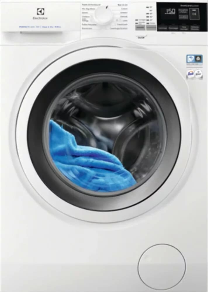 Electrolux EW7W495W Serie 700 Dual Care Waschtrockner cm. 60 - waschen 9 kg - trocknen 5 kg - weiß