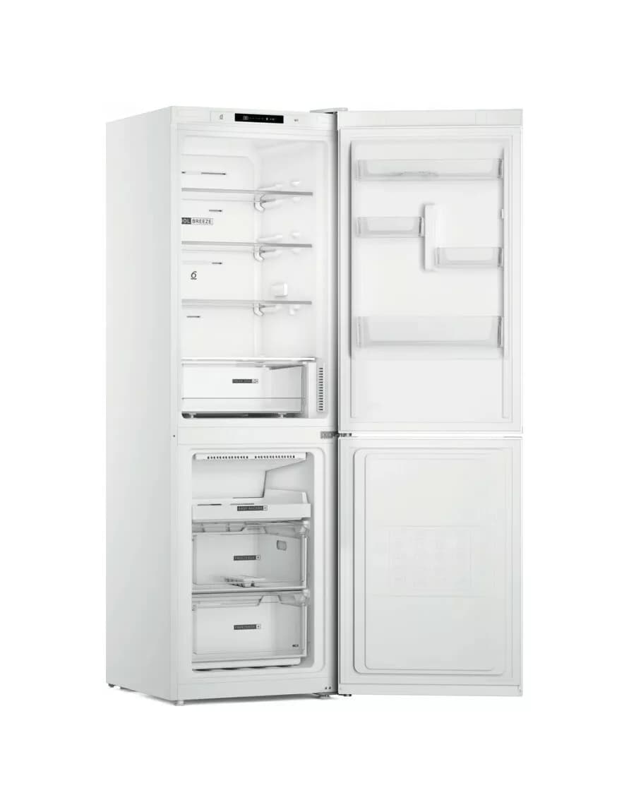 Whirlpool W7X 82I W Freistehender kühlschrank mit gefrierfach 60 cm h. 191 - lt. 335 - weiß